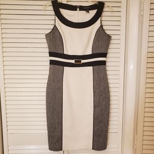 White House black market sleeveless dress